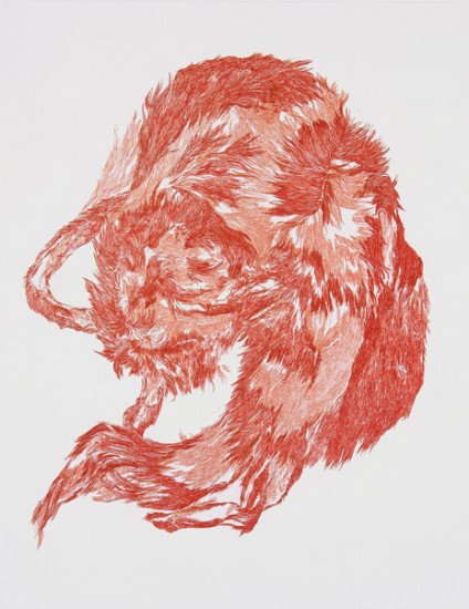 Vulpes vulpes | etching | 50×70 cm | 2015